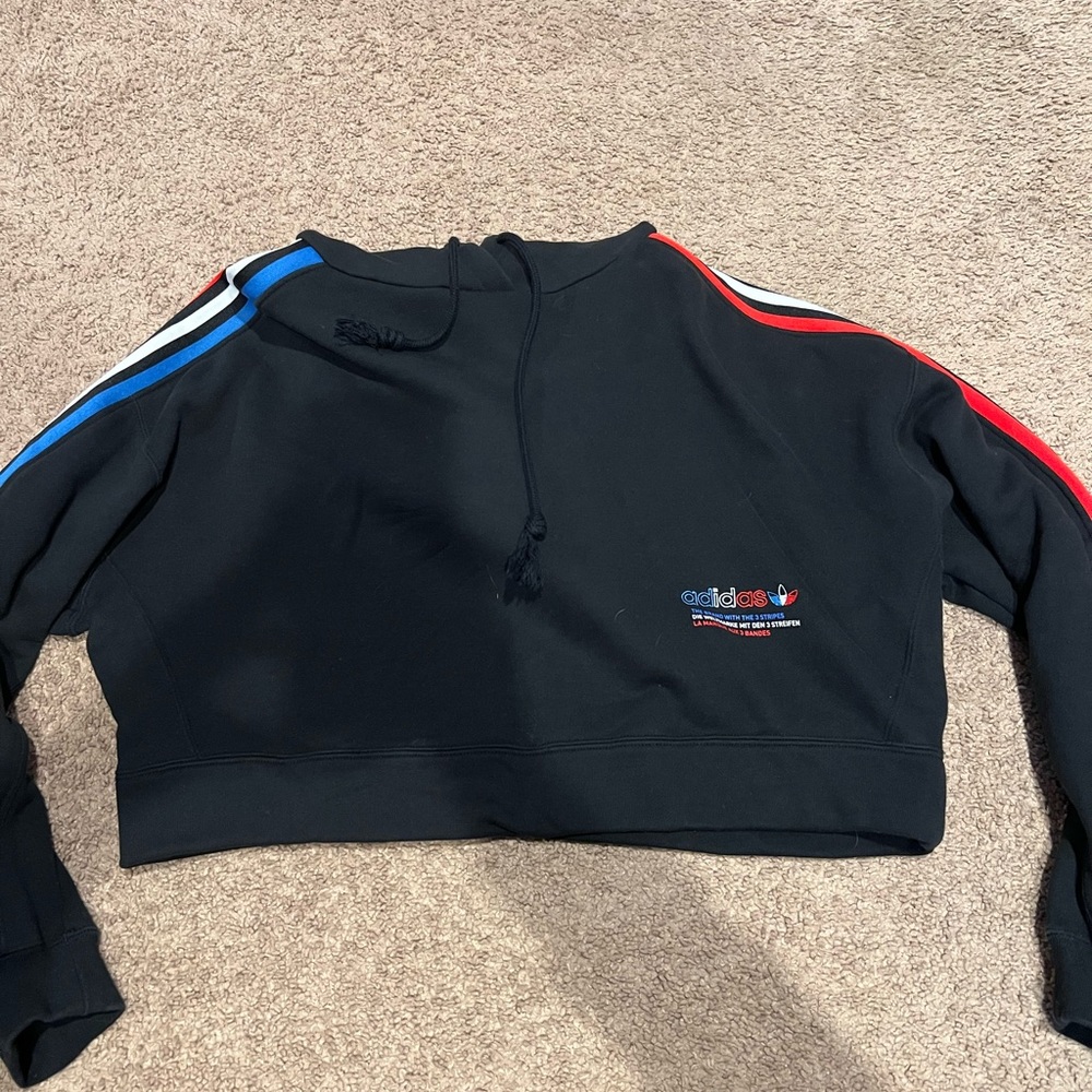 Adidas Cropped Hoodie